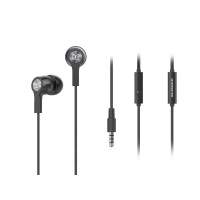 MONSTER N-Tune 50 入耳式有線耳筒 - 黑色 | 附麥克風控制器 | 3.5mm音頻插孔 | 香港行貨