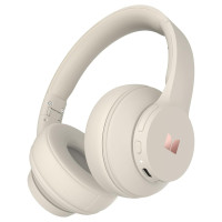 MONSTER MISSION 100 頭戴式無線耳機 - 白色 | 內置φ40mm動態振膜單元 | AI 通話降噪 | 香港行貨