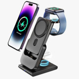 PowLord W17-MT PRO 3合1多功能充電座 - 黑色 | 3合1無線充電座+可拆除式尿袋 | 旅游神器 | 香港行貨