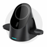 PowLord MT3 3合1 MagSafe無線充電座 - 黑色 | 電話15W | 耳機5W | iWatch 3W | Type C 快充輸入 | 香港行貨