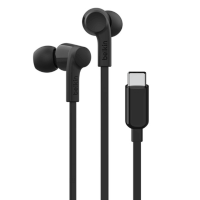 Belkin ROCKSTAR™ 入耳式耳機 (TYPE-C插頭) - 黑色 | Belkin Signature 聲音 | 10mm驅動器 | 香港行貨