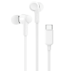 Belkin ROCKSTAR™ 入耳式耳機 (TYPE-C插頭) - 白色 | Belkin Signature 聲音 | 10mm驅動器 | 香港行貨