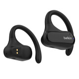 Belkin SoundForm ClearFit 開放式無線耳機 - 黑色 | ENC環境噪音消除 | 人體工學無感佩戴 | 香港行貨
