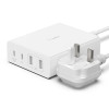 Belkin BoostCharge Pro GaN 108W 4埠快速充電器 - 白色 | 96W快充PD口 | 智能電力共享 | 香港行貨