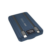 AMG-CT DX-3 10000mAh 磁吸無線行動電源 - 海軍藍 | Turbo急充模式 | 充滿斷電關機 | 香港行貨