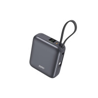 AMG-CT Mi-35 10000mAh 35W 自帶線行動電源 - 灰色 | 支持邊充邊放 | 過充過溫保護 | 香港行貨