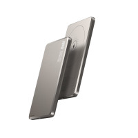 AMG-CT SU-7 5000mAh 6.9mm超薄磁吸行動電源 - 金色 | 低温控制 | 支援蘋果雙彈窗功能 | 香港行貨