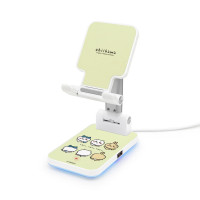 GARMMA×Chiikawa 折疊無線充電支架 - 小書包 | 多角度調整視角 | 避線孔位設計 | 一貼即充 | 香港行貨