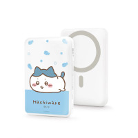 GARMMA×Chiikawa 10000mAh磁吸無線行動電源 - Hachiware | 15W磁吸快充 | 雙輸出口 | 香港行貨