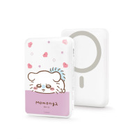 GARMMA×Chiikawa 10000mAh磁吸無線行動電源 - Momonga | 15W磁吸快充 | 雙輸出口 | 香港行貨