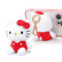 GARMMA×SANRIO 布偶吊飾手機支架 - Hello Kitty-紅色 | 吊飾支架二合一 | 香港行貨