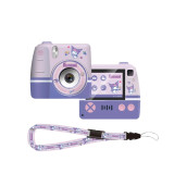 I-Smart×Sanrio 兒童數碼相機 - Kuromi | 兩吋超大螢幕 | 內建多款授權可愛圖框 | 香港行貨