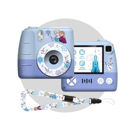 I-Smart×Sanrio 兒童數碼相機 - Frozen  | 兩吋超大螢幕 | 內建多款授權可愛圖框 | 香港行貨
