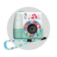 I-Smart×Sanrio 兒童數碼相機 - Little Mermaid  | 兩吋超大螢幕 | 內建多款授權可愛圖框 | 香港行貨