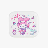 ClueBox x Sanrio 6合1 數據/充電電線套件連鏡盒 - My Melody | 含多種介面轉換器 | 兼具化妝鏡與手機支架功能 | 香港行貨