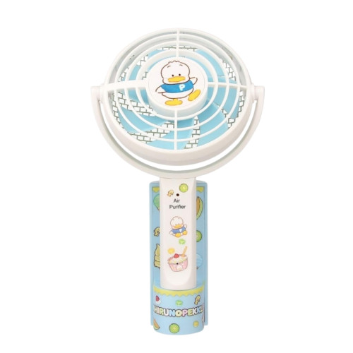 ClueBox x Sanrio CB-BES1-ION 負離子空氣淨化器手提風扇 - AHIRUNO PEKKLE | 多段風速可調 | 手持穿戴兩用 | 香港行貨