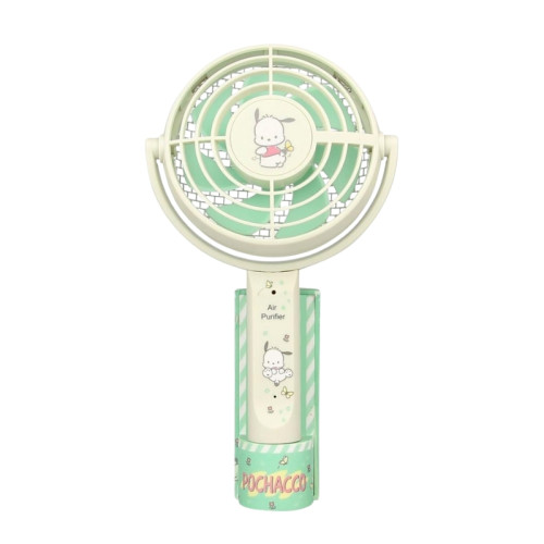 ClueBox x Sanrio CB-BES1-ION 負離子空氣淨化器手提風扇 - Pochacco | 多段風速可調 | 手持穿戴兩用 | 香港行貨