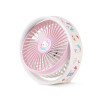 ClueBox x Sanrio CB-HFS5-L1 便攜式桌面風扇燈 - Hello Kitty | 三檔風速 | 三段亮度燈光 | 配備背部掛鉤 | 香港行貨