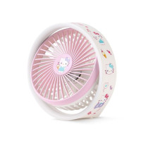 ClueBox x Sanrio CB-HFS5-L1 便攜式桌面風扇燈 - Hello Kitty | 三檔風速 | 三段亮度燈光 | 配備背部掛鉤 | 香港行貨 ClueBox x Sanrio CB-HFS5-L1 便攜式桌面風扇燈 - Hello Kitty | 三檔風速 | 三段亮度燈光 | 配備背部掛鉤 | 香港行貨