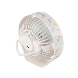 ClueBox x Sanrio CB-HFS5-L1 便攜式桌面風扇燈 - Cinnamoroll | 三檔風速 | 三段亮度燈光 | 配備背部掛鉤 | 香港行貨