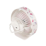 ClueBox x Sanrio CB-HFS5-L1 便攜式桌面風扇燈 - Hello Kitty | 三檔風速 | 三段亮度燈光 | 配備背部掛鉤 | 香港行貨