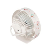 ClueBox x Sanrio CB-HFS5-L1 便攜式桌面風扇燈 - Little Twin Stars | 三檔風速 | 三段亮度燈光 | 配備背部掛鉤 | 香港行貨