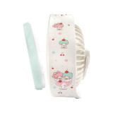 ClueBox x Sanrio CB-HFS5-L1 便攜式桌面風扇燈 - Little Twin Stars | 三檔風速 | 三段亮度燈光 | 配備背部掛鉤 | 香港行貨