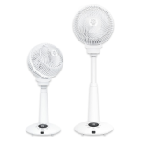 家の逸YOHOME HTS-F186F 4D全方位淨化直流伸縮循環扇 - 高用款 | 12檔風速+4種吹風模式 | 4D全方位自動搖頭 | 香港行貨