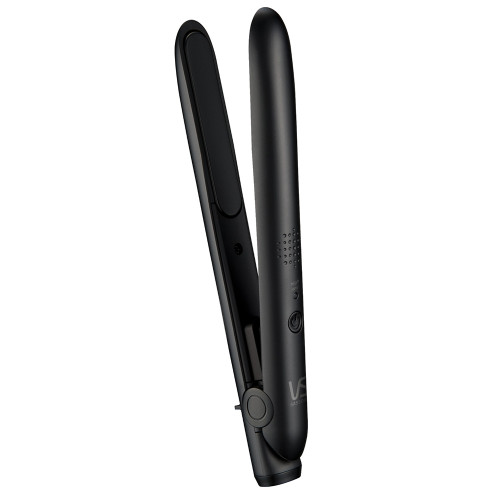 Vidal Sassoon VSI-1050 便攜式USB直髮夾 - 黑色 | 360°浮動面板 | 2段溫度設置 | 30分鐘自動安全關閉模式 | 香港行貨