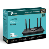 TP-LINK Archer AX55 AX3000 雙頻 WiFi 6 路由器 - 黑色 | 超低延遲 | TP-Link HomeShield | 香港行貨