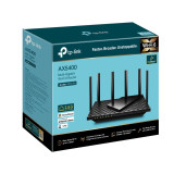 TP-LINK Archer AX72 Pro AX5400 Multi-Gigabit WiFi6 路由器 - 黑色 | 8K 串流媒體 | HomeShield | 香港行貨