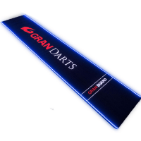 GRAN DARTS GRAN MAT LED 地毯(適用於 GRAN BOARD 3) - 黑色 | 增加環境氛圍感 | 香港行貨