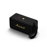 MARSHALL MIDDLETON 便攜式藍芽音箱 - 黑金色 | 多聲場立體聲技術 | 約20小時無線續航 | 防塵防水 | 平行進口