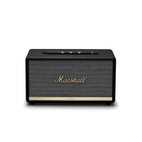 MARSHALL Stanmore II 便攜式藍牙音響 - 黑色 | 藍牙 5.0 無線連接 | 經典復古外觀設計 | 強大低音表現 | 平行進口