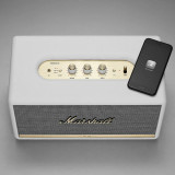 MARSHALL Stanmore II 便攜式藍牙音響 - 奶白色 | 藍牙 5.0 無線連接 | 經典復古外觀設計 | 強大低音表現 | 平行進口