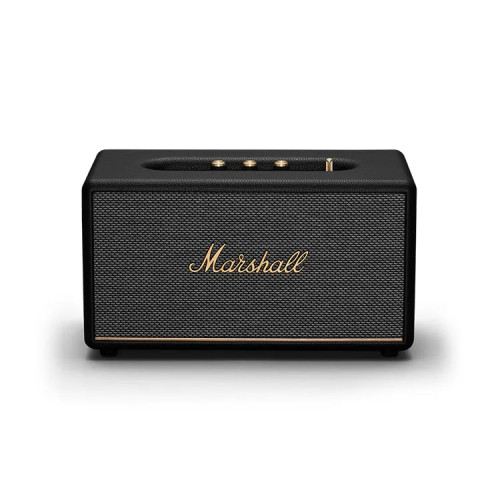 MARSHALL Stanmore III 家用無線藍牙喇叭 - 黑色 | 高保真立體聲 | 大功率驅動單元 | 45Hz-20kHz頻率 | 平行進口