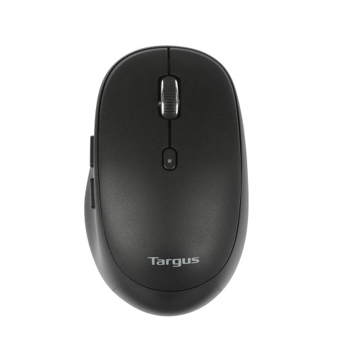 TARGUS AMB582 中型6鍵抗菌多功能無線滑鼠 - 黑色 | 添加抗菌劑 | 雙重連線技術 | 2個拇指鍵 | 香港行貨
