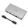 TARGUS ACA951 六合一多功能集線轉接器 - 銀灰色 | 兼容Windows，MacOS，Chrome OS | 100W PD 直通 | 香港行貨
