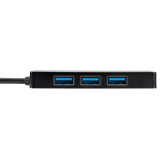 TARGUS ACH154 USB 3.0 4 埠集線器 - 黑色 | 無需交流適配器 | 無需交流適配器 | 4 個 USB 3.0 埠 | 香港行貨