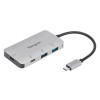 TARGUS ACH228 USB-C 多埠集線器 - 銀色 | 2個USB-A埠+2個USB-C埠 | 支援 PC、MacOS® 等系統 | 香港行貨