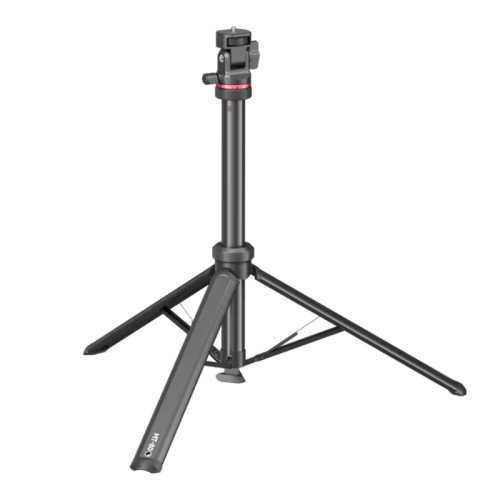 Ulanzi MT-80 一鍵打開便攜式鋁合金燈架 - 黑色 | 加固地釘孔 | 落地自動展開 | 香港行貨
