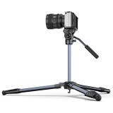 ULANZI OMBRA II 青蔥·像二代攝影相機液壓雲台三腳架 | 自備指南針與水平調整儀 | 8KG強大承重 | 倒掛中軸 | 香港行貨