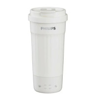 Philip AWP3387 便攜式智慧恆溫燒水杯 - 奶白色 | 多檔精準控溫 | 防燙外殼 | 小巧機身