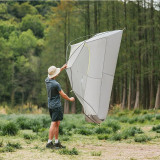 NATUREHIKE Star Trails EXT 背包帳篷 - 奈米黃 | 單Y半自立結構 | PU1500mm+ 防水面料 | 鋁合金支架 | 香港行貨