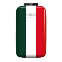 KEMIN K25A-2 車家兩用雙核心數控雪櫃(22L) - 紅白綠 | 冷熱雙模式 | 半導體冷凍 | 多場景適用