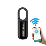 塗鴉APP指紋掛鎖 - 黑色 | 0.3S 快速識別 | 可APP控制 | 超強待機 | 便利充電