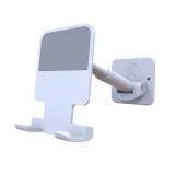 可摺疊手機牆面支架 - 白色