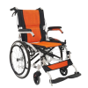 DE101 輕量鋁合金加寬手動摺疊輪椅 | 網面座位 | 前後鎖車功能