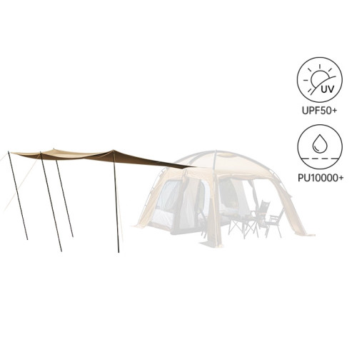 Naturehike CNK2300ZP029 沙丘10.9 一室一廳戶外露營帳篷 - 天幕 | 防水塗層 | 輕量化材質 | 易建造結構