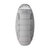 Naturehike CNK2350WS026 加厚防寒蛋形睡袋 - PS400LITE-灰色 | 雙層更保暖 | 雙層錯位絎縫 | U型連帽設計